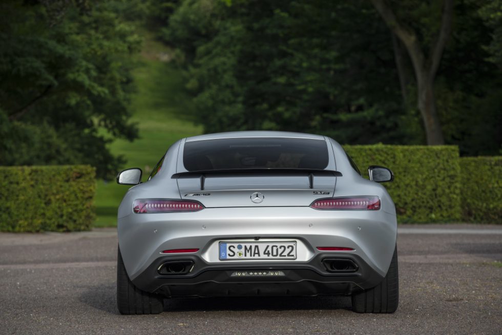 Mercedes-AMG GT S; designo iridiumsilber magno