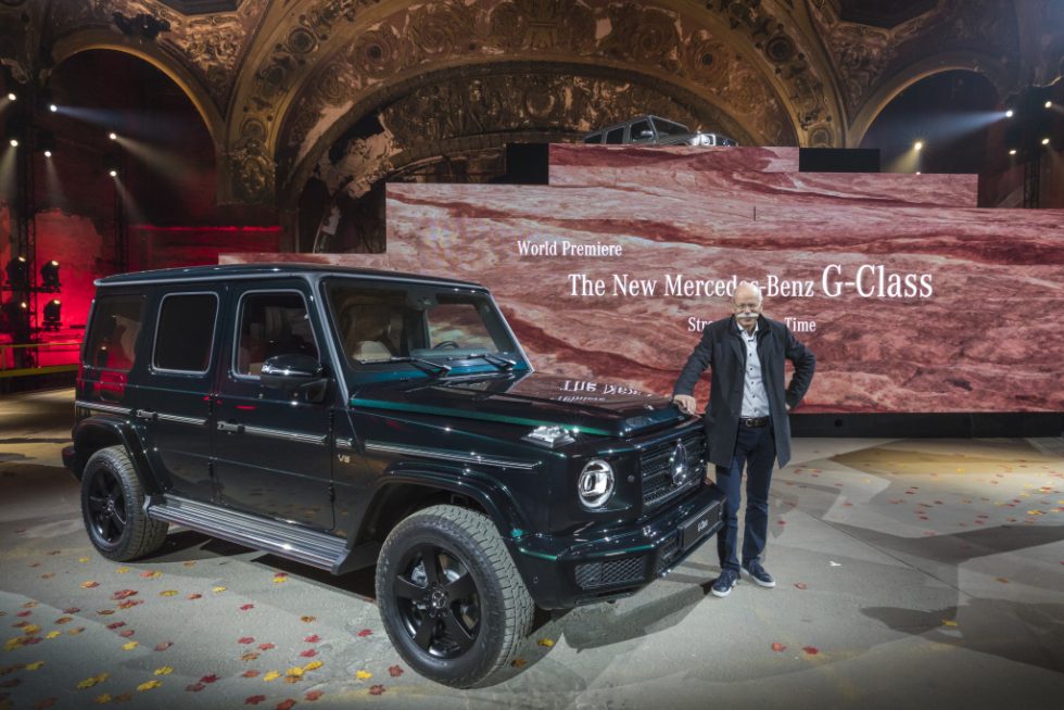 Mercedes-Benz New Year's Reception on the eve of the 2018 North American International Auto Show (NAIAS). World Premiere of the new Mercedes-Benz G-Class.