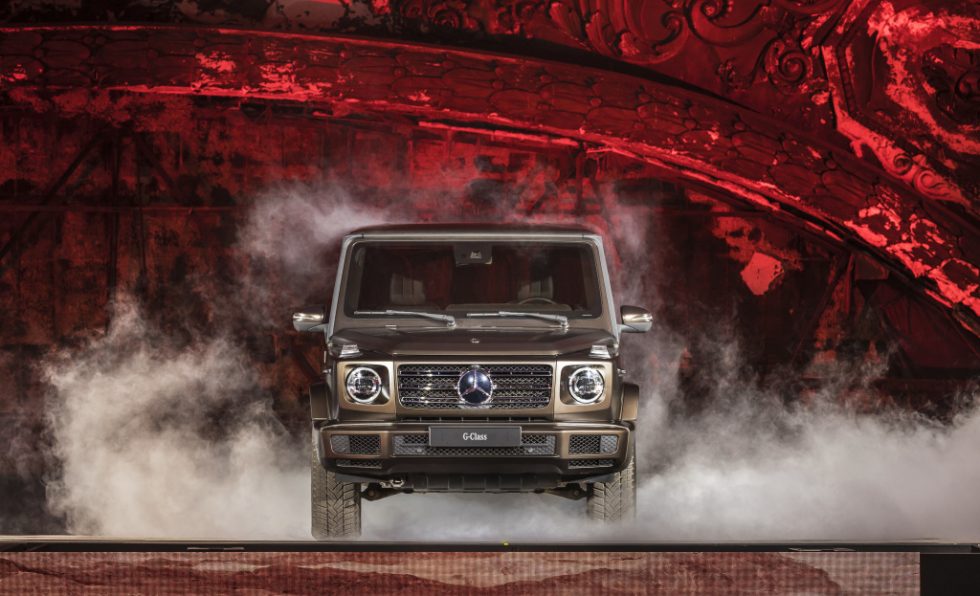 Mercedes-Benz New Year's Reception on the eve of the 2018 North American International Auto Show (NAIAS). World Premiere of the new Mercedes-Benz G-Class.