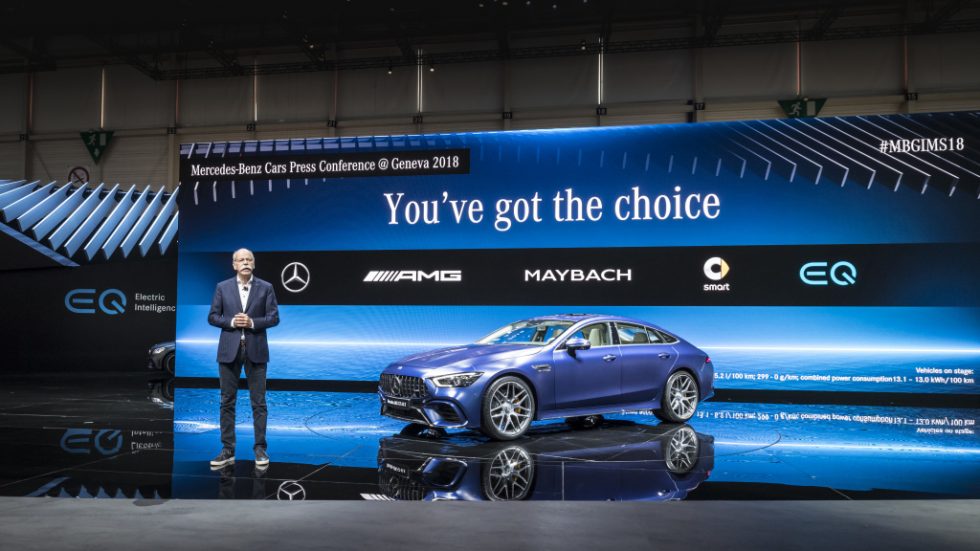 Mercedes-AMG GT 4-Door Coupé: performance meets design; More space, more power, more goose pimples – the new Mercedes-AMG GT 4-Door model delivers driving experiences in new dimensions and extends the AMG model family. The new coupé is the first four-door sports car from Affalterbach and draws directly on the legendary SLS and AMG GT models of success. As another vehicle developed autonomously by Mercedes-AMG it combines unique design, high comfort and outstanding sports car engineering with an athletic, four-door fastback layout. It thus offers more space and more potential uses. Systematic expansion of the AMG GT family with the 4-door Coupé opens up the sports car segment to those lookin
