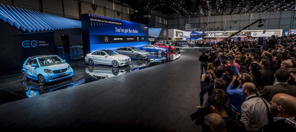 At the 88th Geneva Motor Show, Mercedes-Benz is presenting a slew of world premieres in a clear demonstration that the brand with the three-pointed star offers vehicles to suit all needs. First to be unveiled was the all-new Mercedes-AMG GT 4-Door Coupé (fuel consumption combined: 11.2-9.1 l/100 km; CO2 emissions combined: 256-209 g/km*), which augments the successful AMG GT family with another member. Also celebrating its world premiere was the new Mercedes-AMG G 63 (fuel consumption combined: 13.1 l/100 km; CO2 emissions combined: 299 g/km*)